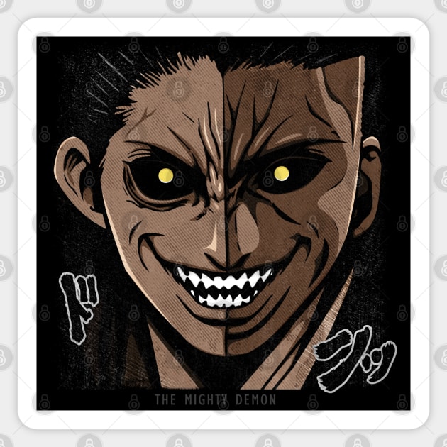 Kure Erioh Kengan Ashura Manga Sticker by JPNDEMON